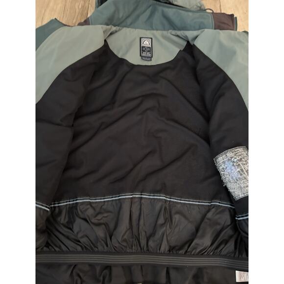 VTG Nike ACG Outer Layer 3 Snowboard/Ski Parka Jacket Mens M Green 90s Y2K - Picture 13 of 16